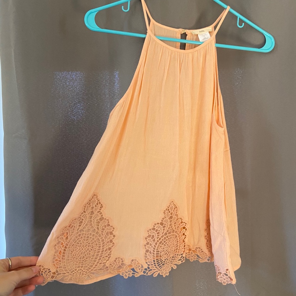 High neck top